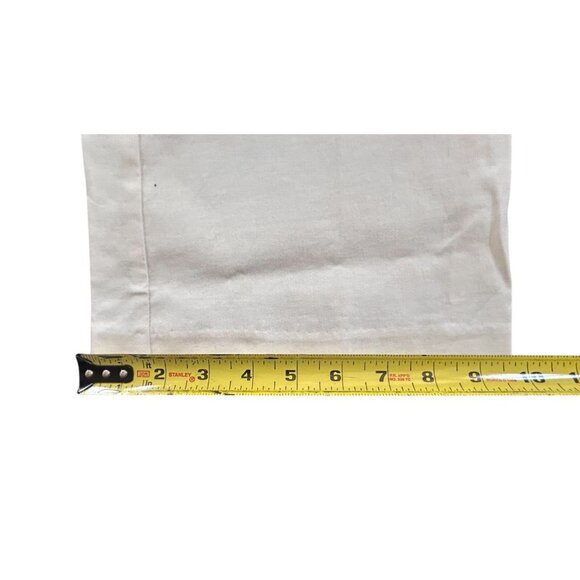 Liz Claiborne Axcess Ivory Straight Leg Pants Stretch Belt Loops Mid-Rise Size 6 - Picture 12 of 12